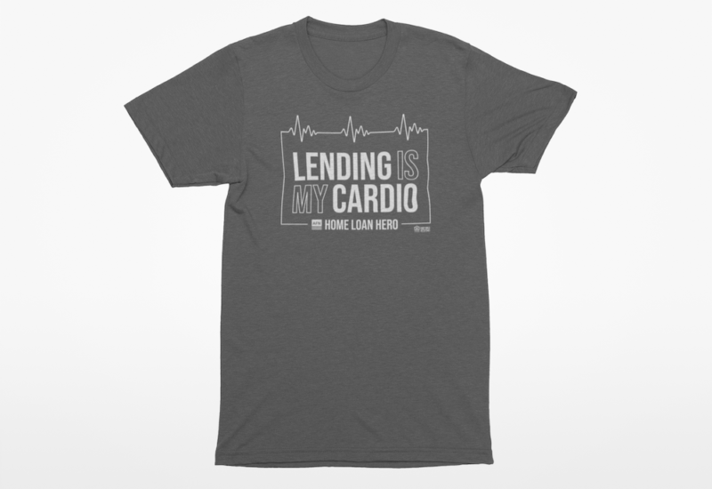 Lending is my Cardio Grey