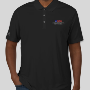 Old Logo - Close out - Adidas Men's Polo - Black MEDIUM ONLY