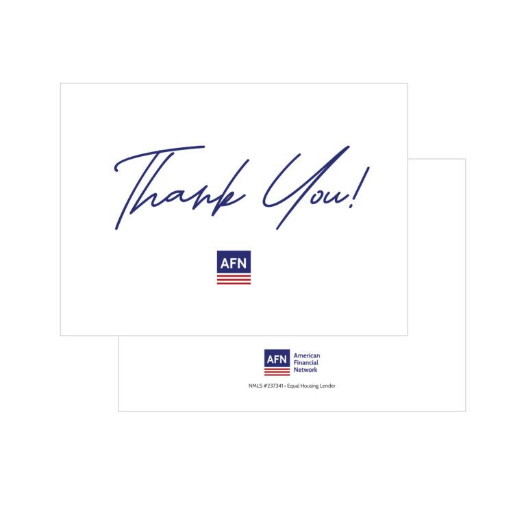 New Logo - Greeting Card & Envelopes - Thank You