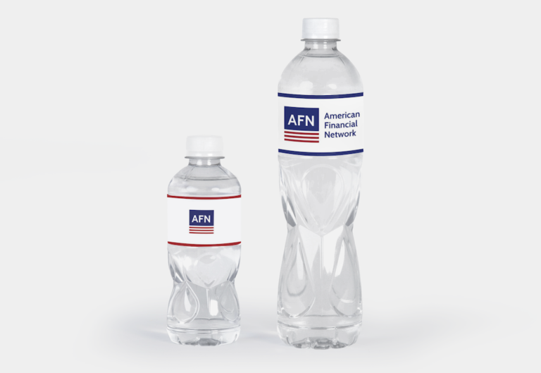 New Logo-Water Bottle Labels