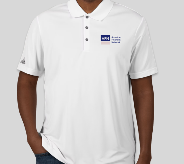 NEW LOGO - Adidas Men's Polo - White